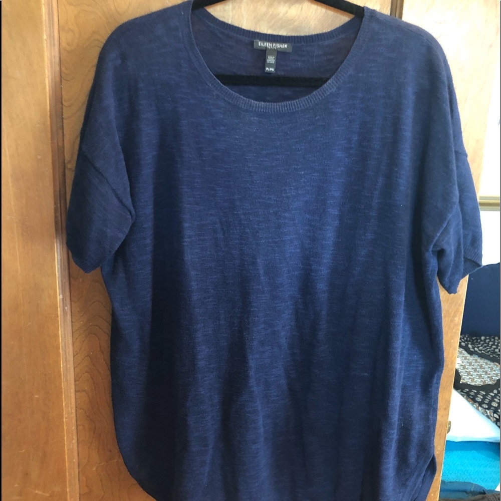 Eileen Fisher linen t-shirt size PL